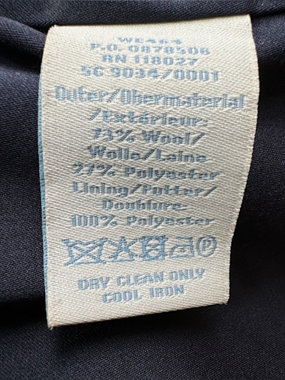 BODEN AMELIA WOOL COAT  NEW CHEVRON ZIG ZAG PATTERN POCKETS LINED |SIZE 8 - Picture 15 of 16
